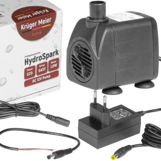 Kruger Meier HydroSpark All Connect - pompa wody 1000l/h 12V i 230V