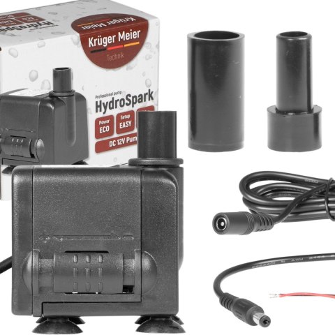 Kruger Meier HydroSpark All Connect - pompa wody 450l/h 12V i 230V