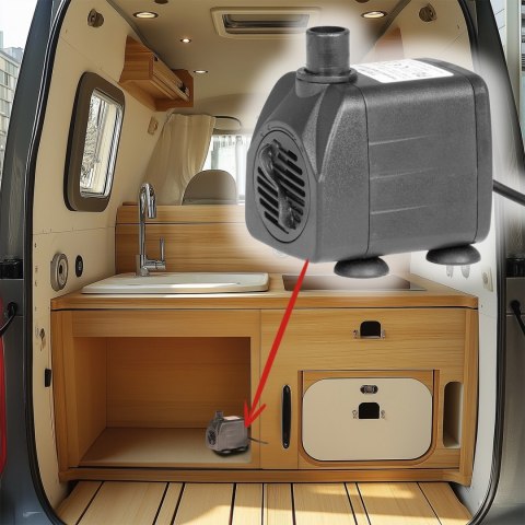 Kruger Meier HydroSpark All Connect - pompa wody 650l/h 12V i 230V