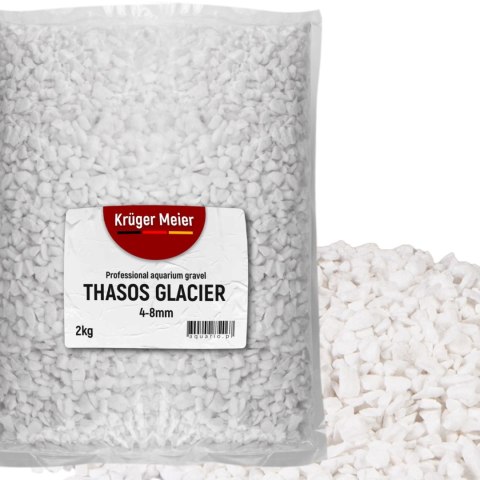 Kruger Meier Thasos Glacier 4-8 mm - Żwirek akwarystyczny 2 kg
