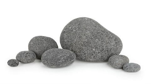 Czarne otoczaki z lawy - Lava Pebbles 9-12cm 1 kg
