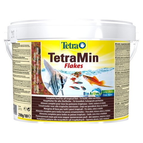 TETRA TetraMin 10 L wiadro pokarm w płatkach dla ryb akwariowych (T769939)