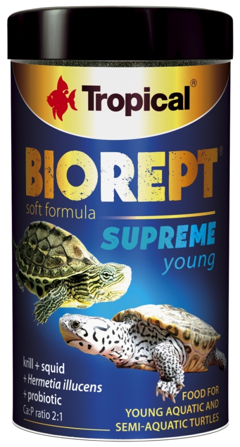 Tropical Biorept Supreme Young 100ml/36g – pokarm dla młodych żółwi wodnych