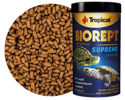 Tropical Biorept Supreme Young 250ml/90g – pokarm dla młodych żółwi wodnych