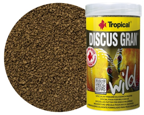 Tropical Discus Gran Wild 250 ml / 110 g – granulat dla dzikich paletek