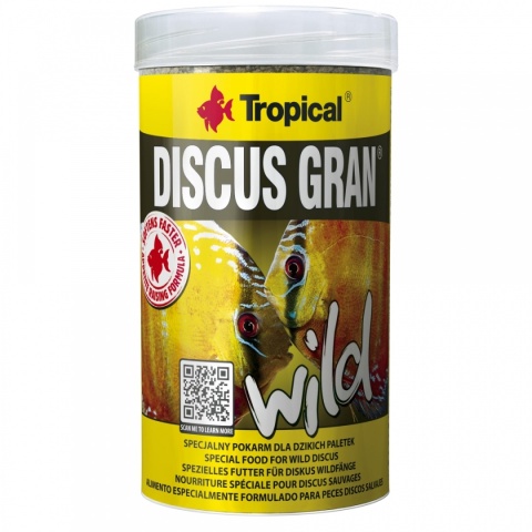 Tropical Discus Gran Wild 250 ml / 110 g – granulat dla dzikich paletek