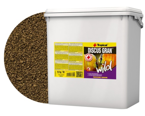 Tropical Discus Gran Wild wiadro 10l / 4,4kg – granulat dla dzikich paletek