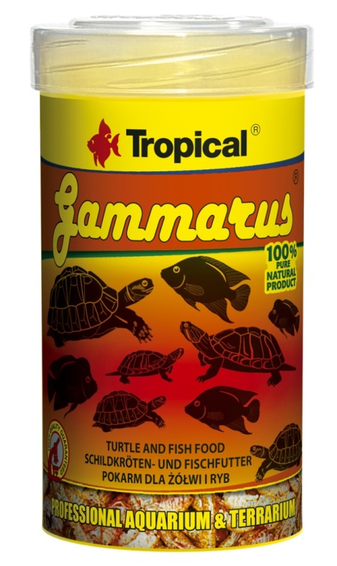 Tropical Gammarus 100ml/12g – suszone kiełże dla ryb i żółwi