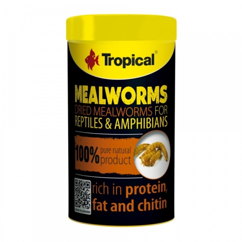 Tropical Meal Worms 100ml/13g – suszone larwy mącznika młynarka dla gadów