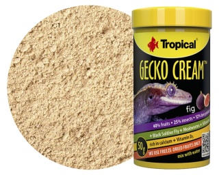 Tropical Gecko Cream Fig 100ml/50g – mus dla gekonów owocożernych