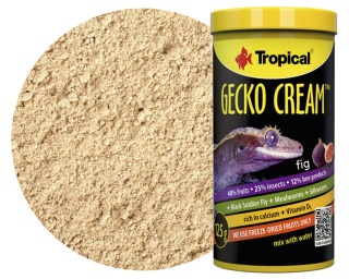 Tropical Gecko Cream Fig 250ml/125g – mus dla gekonów owocożernych