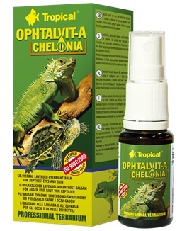 Tropical Ophtalvit-A Chelonia 15 ml – balsam do oczu i skóry gadów
