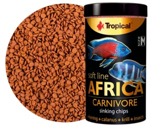 Tropical Soft Line Africa Carnivore M 100 ml/52 g – pokarm w chipsach