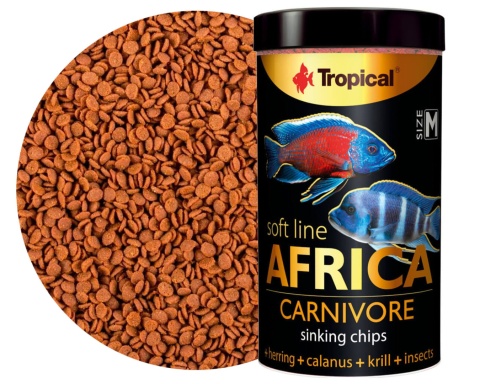Tropical Soft Line Africa Carnivore M 100 ml/52 g – pokarm w chipsach