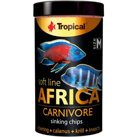 Tropical Soft Line Africa Carnivore M 100 ml/52 g – pokarm w chipsach
