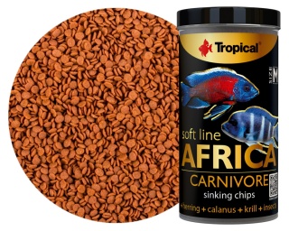 Tropical Soft Line Africa Carnivore M 250ml 130g Pokarm premium dla ryb