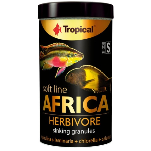 Tropical Soft Line Africa Herbivore S 100ml/60g – pokarm dla mbuna