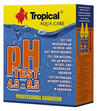 Tropical Test pH 4.5–9.5 – test akwarystyczny do pomiaru odczynu wody