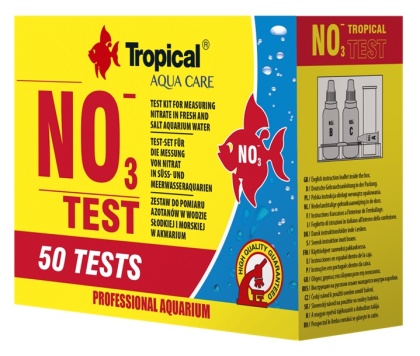 Tropical Test NO3 – test akwarystyczny do pomiaru azotanów w wodzie