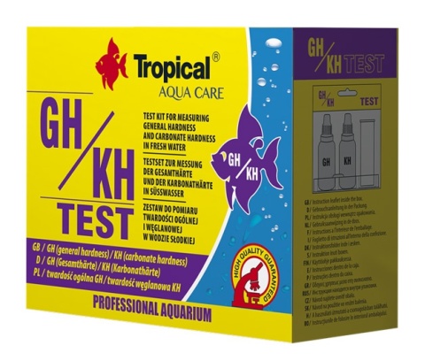 Tropical Test GH/KH – test twardości ogólnej i węglanowej wody
