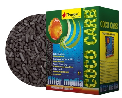 Tropical Coco Carb 1l/420g – węgiel aktywny kokosowy, wkład do akwarium