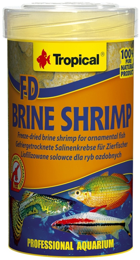 Tropical FD Brine Shrimp 100ml/8g – liofilizowana artemia dla ryb