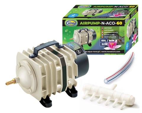 AQUA NOVA N-ACO 60 – pompa tłokowa 60 l/min do oczek i stawów 3600l/h