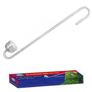 AQUA NOVA dyfuzor CO2 stal nierdzewna 30 mm – do akwarium roślinnego