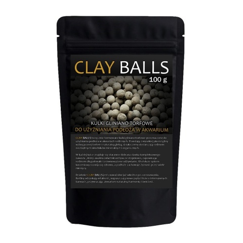 Aqua Hobby Clay Balls 100 g – kulki gliniano-torfowe do akwarium roślinnego