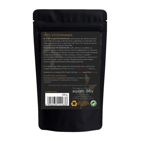 Aqua Hobby Clay Balls 100 g – kulki gliniano-torfowe do akwarium roślinnego