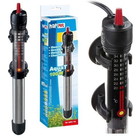Happet AquaT 100W – grzałka akwariowa z termostatem do 100 l