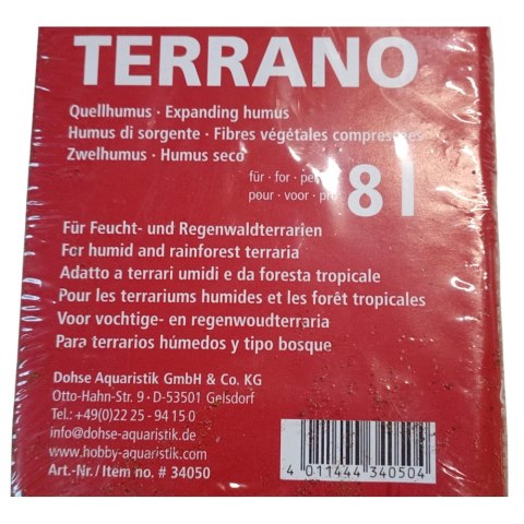 HOBBY Quellhumus 2 x 4 L, wszechstronny substrat do terrariów (34050)