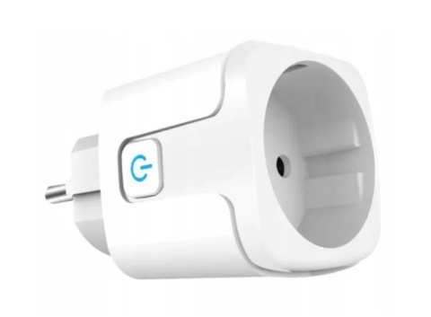 Inteligentne gniazdko WiFi Tuya Smart Life – sterowanie głosowe, pomiar energii