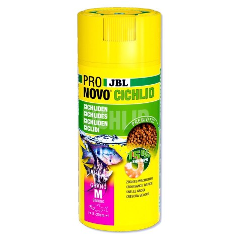 JBL PRONOVO CICHLID GRANO M 1000ML pokarm dla rybek akwariowych (31235)