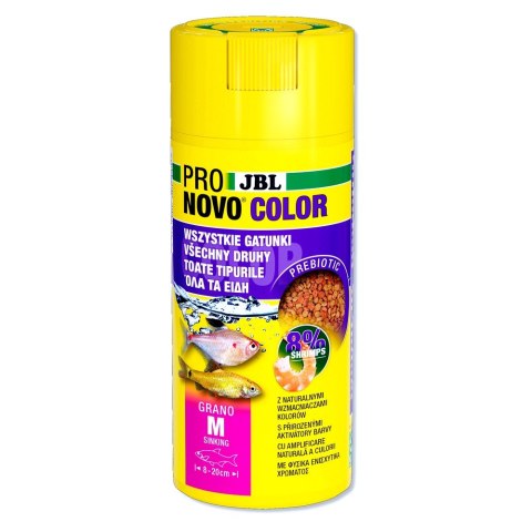JBL PRONOVO COLOR GRANO M 250ML CLICK pokarm dla rybek akwariowych (31143)