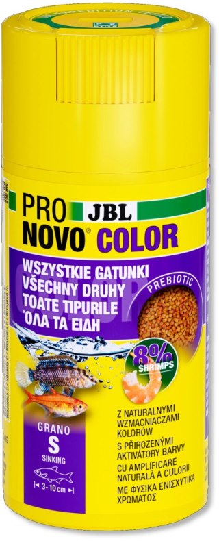 JBL PRONOVO COLOR GRANO S 100ML CLICK pokarm dla rybek akwariowych (31141)