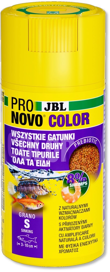 JBL PRONOVO COLOR GRANO S 100ML CLICK pokarm dla rybek akwariowych (31141)