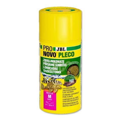 JBL PRONOVO PLECO WAFER M 100ml/53g – pokarm z drewnem dla glonojadów