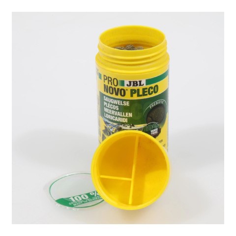 JBL PRONOVO PLECO WAFER M 100ml/53g – pokarm z drewnem dla glonojadów