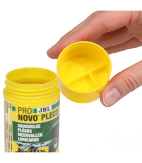 JBL PRONOVO PLECO WAFER M 100ml/53g – pokarm z drewnem dla glonojadów