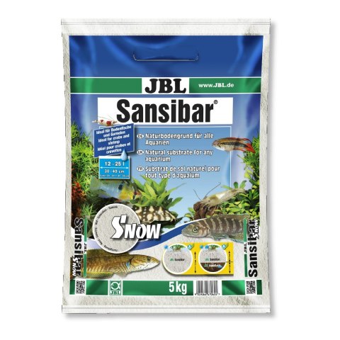 JBL Podłoże SANSIBAR SNOW 5KG (67060)