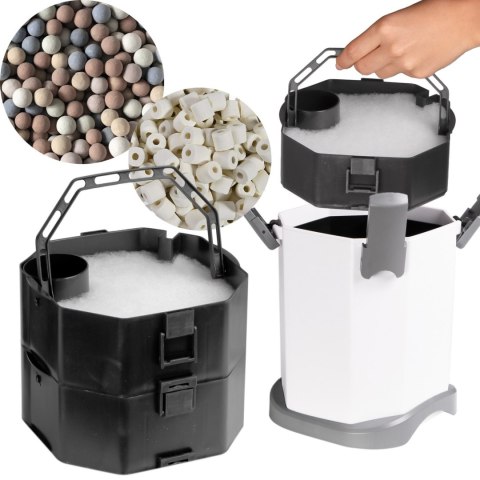 Kruger Meier Fluxion Elite 1000 UVC PRO - filtr zewnętrzny z lampą UV do akwarium 80 - 180 litrów