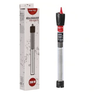 Kruger Meier Reglerheizer 200W – grzałka akwariowa z termostatem 150–350 l