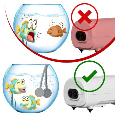 Kruger Meier Windboe Kit Duo – napowietrzacz akwariowy 420 l/h (50–120 l)