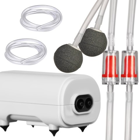 Kruger Meier Windboe Kit Duo – napowietrzacz akwariowy 420 l/h (50–120 l)