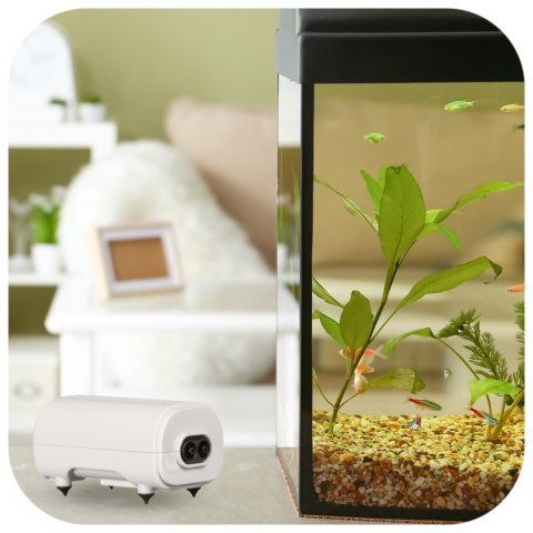 Kruger Meier Windboe Kit Duo – napowietrzacz akwariowy 420 l/h (50–120 l)