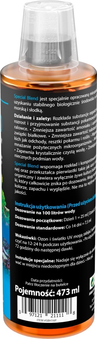 Microbe-Lift Special Blend 473 ml – bakterie do akwarium, mniej podmian wody