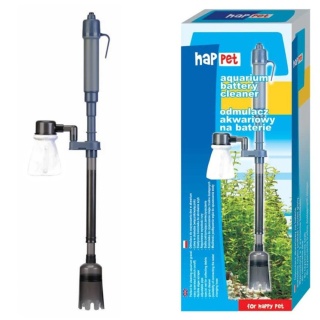 Happet odmulacz akwariowy na baterie – 3 końcówki, do 70 cm