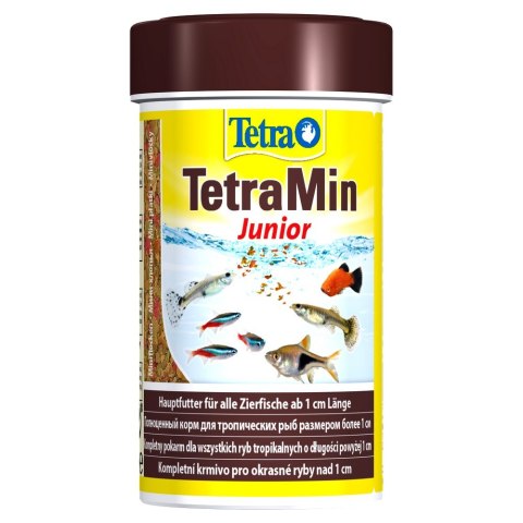 TetraMin Junior 100 ml / 32 g – pokarm dla młodych ryb akwariowych