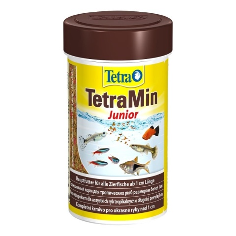 TetraMin Junior 100 ml / 32 g – pokarm dla młodych ryb akwariowych